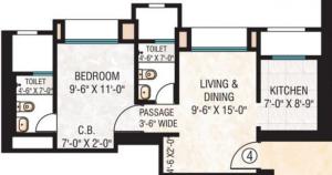 Hiranandani Estate Lavinia - Floor plan