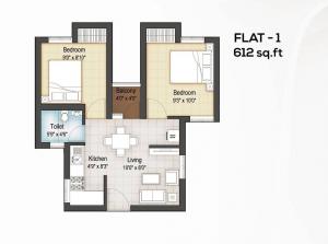 Crescentz Square - Floor plan
