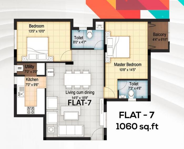 Crescentz Square - Floor Plan