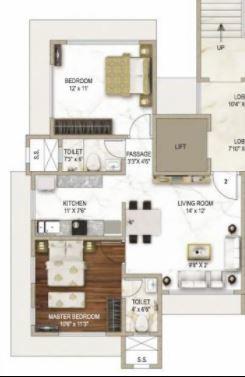 Niraj Devi Kakad Solitaire - Floor Plan