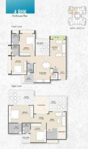 Sangani Shaligram Lakeview - Floor plan