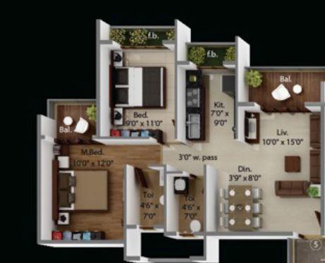 Today Global Euphoria - Floor Plan