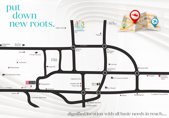 Crescentz Square - Locality