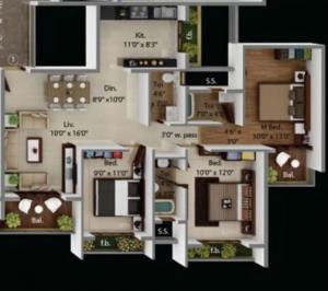 Today Global Euphoria - Floor plan