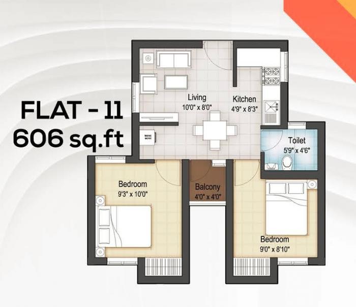 Crescentz Square - Floor Plan