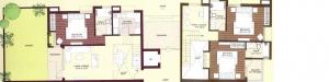Vedic Sanjeeva Town Duplex - Floor plan
