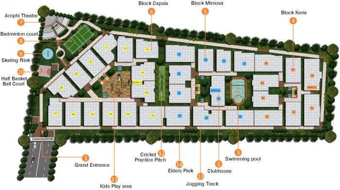 Adithya Pristine - Master Plan