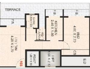 RD Parvati Enclave - Floor plan