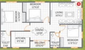 Adithya Pristine - Floor plan