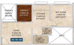 DS Atulya Nirman - Floor plan