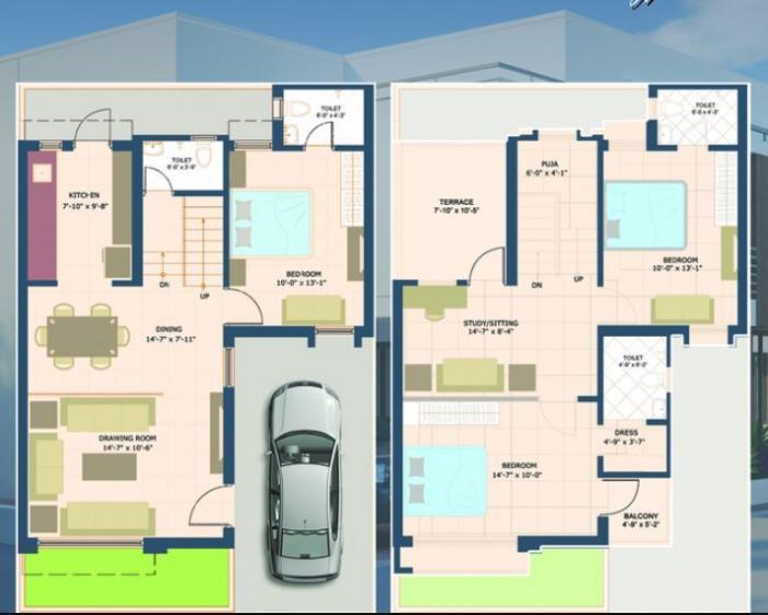 Hariom Devansh Harmony - Floor Plan
