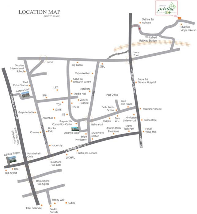 Adithya Pristine - Locality