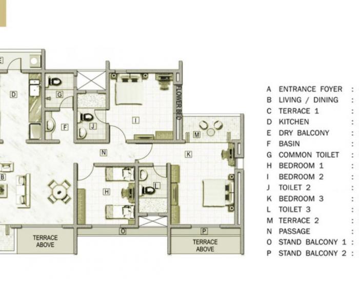Akshar Elementa - Floor Plan