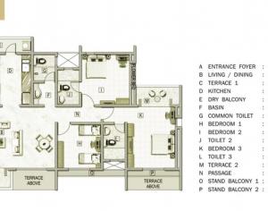 Akshar Elementa - Floor plan