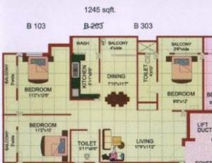 Rameshwaram Vrindavan - Floor plan