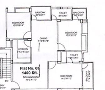 Vasundhara Crest - Floor Plan