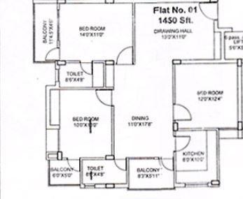 Vasundhara Crest - Floor Plan