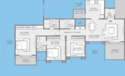 Vishal Skyscraper - Floor Plan