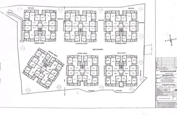 Vasundhara Crest - Master Plan