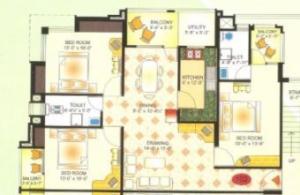 Apna Ganpat Palace - Floor plan