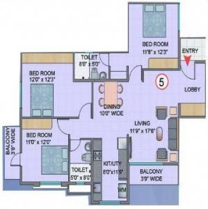 Nishant Prime - Floor plan