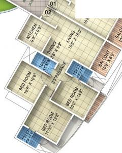 Rosa Bella - Floor plan