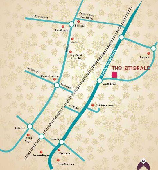 Surekha The Emerald Block II - Locality