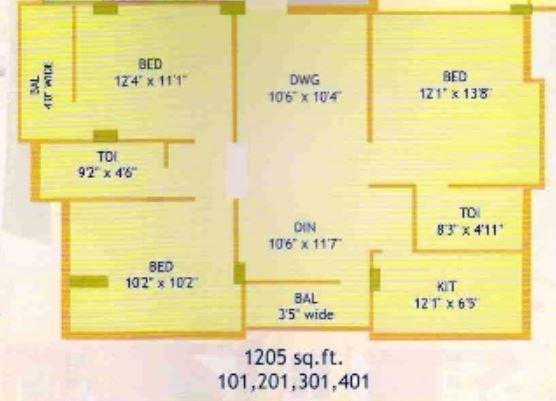 Rameshwaram Bimal Enclave - Floor Plan