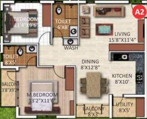 ARV Temple Tree - Floor plan