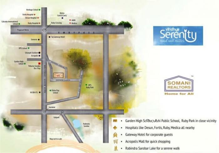 Vindhya Serenity - Locality