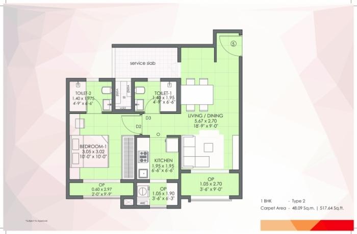 Ahuja Utsav - Floor Plan