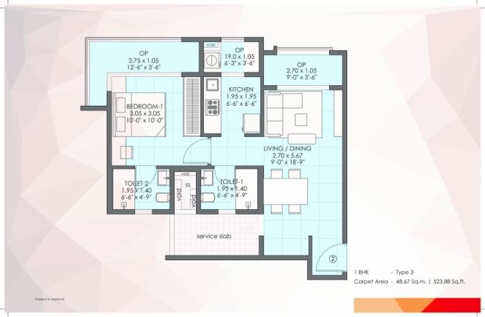 Ahuja Utsav - Floor Plan