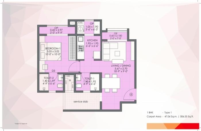 Ahuja Utsav - Floor Plan