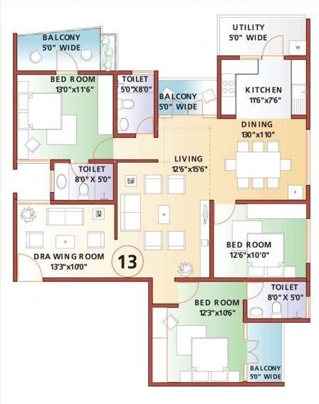 SBB Touchstone - Floor Plan