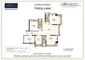 Harmony Signature Towers - Floor plan
