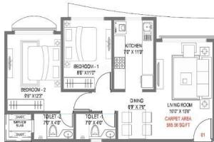 GHP Trinity - Floor plan