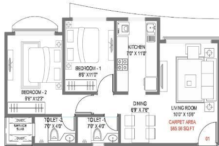 GHP Trinity - Floor Plan