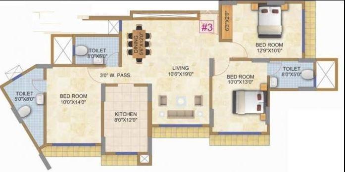 GHP Trinity - Floor Plan