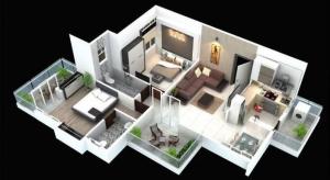 Abhiman Blithe Icon - Floor plan