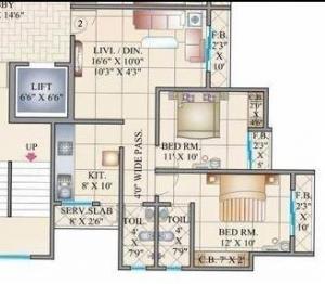Parmar 27 GBR Alpha And Beta - Floor plan