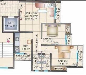 Parmar 27 GBR Alpha And Beta - Floor Plan