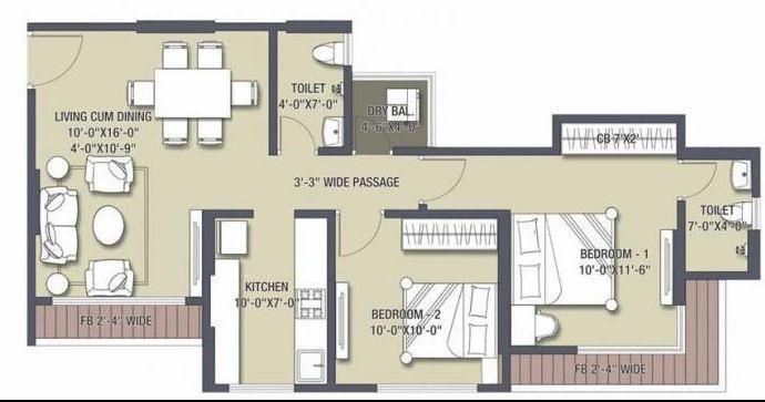 Satguru Solitaire - Floor Plan