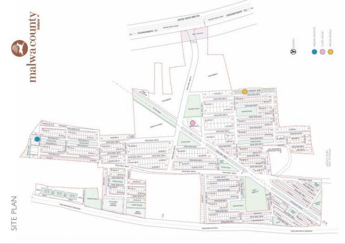 Satya Malwa County Plot - Master Plan