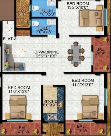 NK Palm - Floor Plan