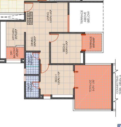 Shree Devi La Royale - Floor Plan
