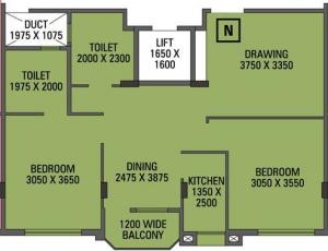 Bhawani Allen Enclave - Floor plan