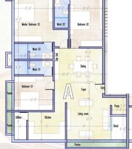 Vinayagar Strand - Floor plan