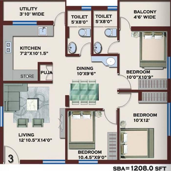 Midmac Elegant - Floor Plan