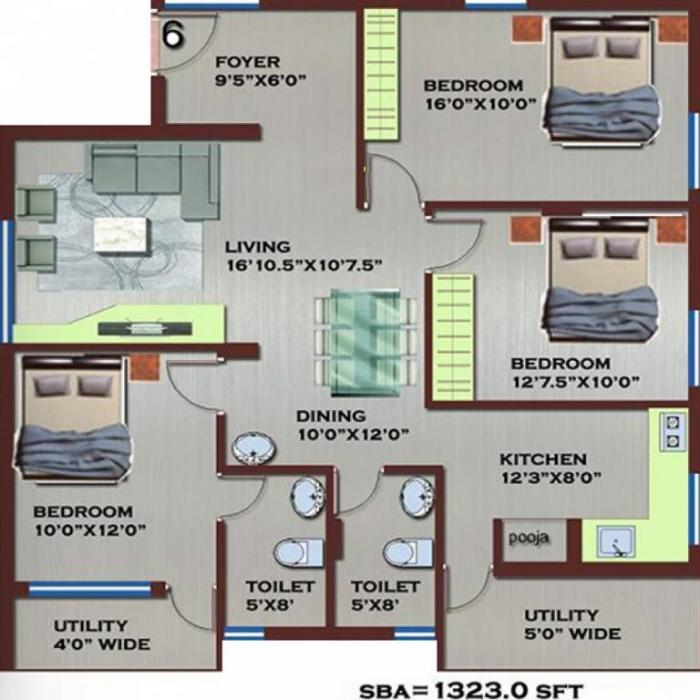 Midmac Elegant - Floor Plan