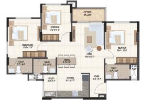 Sankalp Temple Trees - Floor plan